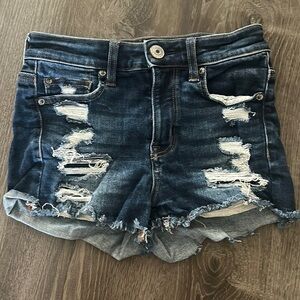 American eagle jean shorts